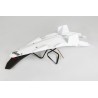 Guardabarros trasero con piloto LED UFO Husqvarna blanco HU03344-041 - motoscamaralweb.com