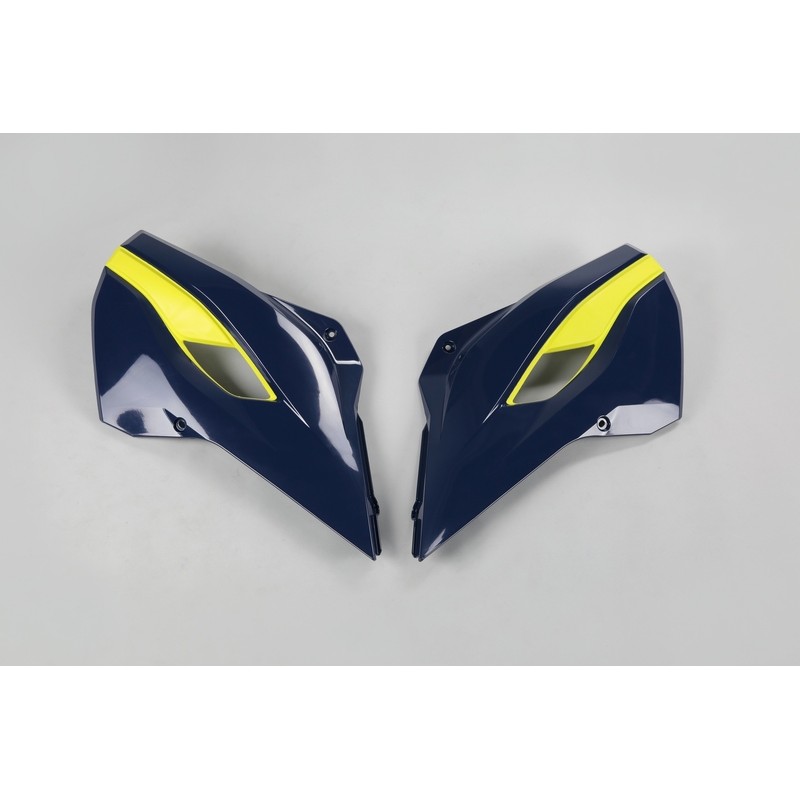Plásticos laterales de radiador UFO Husqvarna azul HU03353-087 - motoscamaralweb.com Plásticos laterales de radiador UFO Husqvarna azul HU03353-087 - motoscamaralweb.com