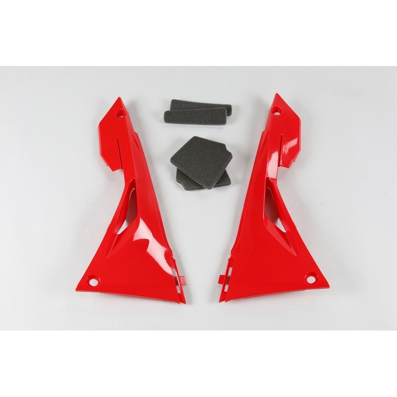 Tapa de caja filtro de aire UFO Honda rojo HO04685-070 - motoscamaralweb.com Tapa de caja filtro de aire UFO Honda rojo HO04685-070 - motoscamaralweb.com