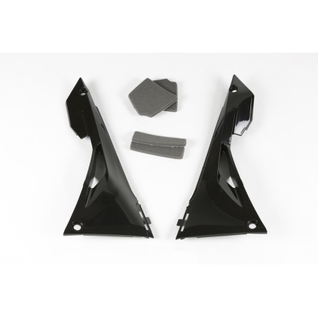 Tapa caja filtro aire UFO negro Honda CRF250R/450R/RX - motoscamaralweb.com
