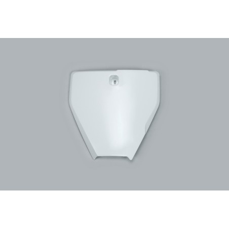 Porta-números delantero UFO blanco Husqvarna TC85 - motoscamaralweb.com