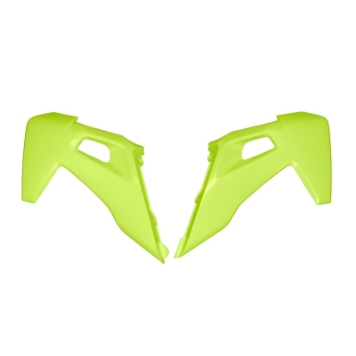 Plásticos laterales de radiador UFO amarillo neon - motoscamaralweb.com