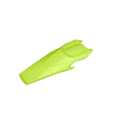 Guardabarros trasero UFO amarillo flúor Husqvarna FE/TE - motoscamaralweb.com