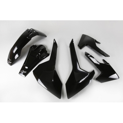 Kit plástica completo UFO Husqvarna color negro HUKIT618-001 - motoscamaralweb.com