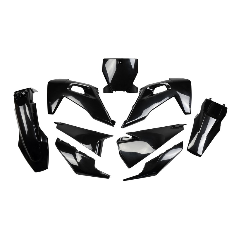 Kit plástica completo UFO negro - Husqvarna TC/FC - motoscamaralweb.com Kit plástica completo UFO negro - Husqvarna TC/FC - motoscamaralweb.com