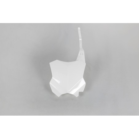 Portanúmeros delantero UFO Kawasaki blanco KA04738-047 - motoscamaralweb.com