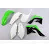 Kit de Plástica UFO OEM Color Green / Blanco / Negro Kawasaki KX86 - motoscamaralweb.com