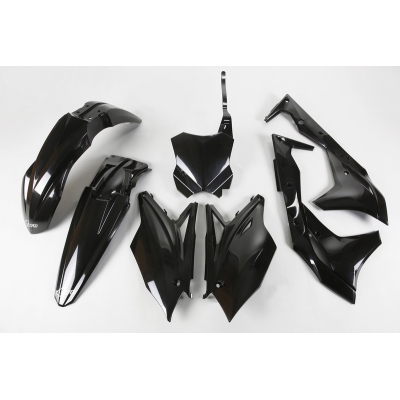 Kit de Plástica UFO negro Kawasaki KX250F - motoscamaralweb.com