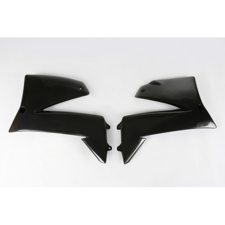 Tapas de radiador UFO Negro - KTM LC4 640 / SMC 660 - motoscamaralweb.com