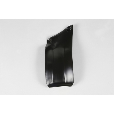 Faldilla protectora de amortiguador trasero UFO negro KTM - motoscamaralweb.com