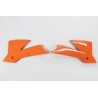Plásticos laterales de radiador UFO KTM naranja KT03065-127 - motoscamaralweb.com