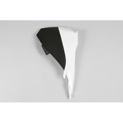 Tapa de caja filtro de aire UFO KTM blanco/negro KT04043-999K - motoscamaralweb.com