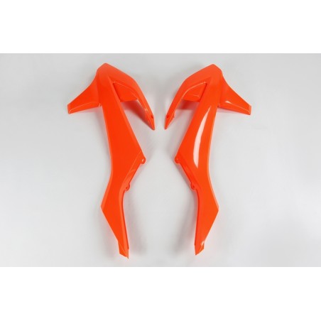 Paneles laterales radiador UFO naranja fluor KTM SX/SX-F - motoscamaralweb.com