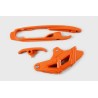 Guiacadenas + patín UFO KTM naranja KT04067-127 - motoscamaralweb.com