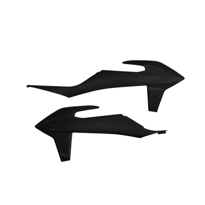 Plásticos laterales de radiador UFO negro KTM SX/SX-F - motoscamaralweb.com