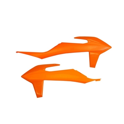 Plásticos laterales de radiador UFO naranja KTM SX/SX-F - motoscamaralweb.com