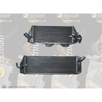 Radiador de aluminio soldado sobredimensionado lado derecho - motoscamaralweb.com