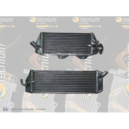 Radiador de aluminio soldado sobredimensionado lado derecho - motoscamaralweb.com