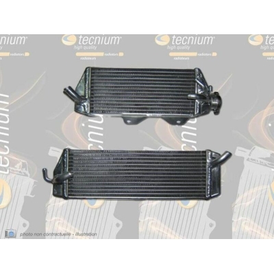Radiador de aluminio soldado standard izquierdo - motoscamaralweb.com