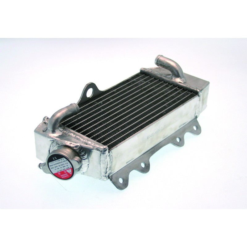 Radiador de aluminio soldado sobredimensionado izquierdo - motoscamaralweb.com