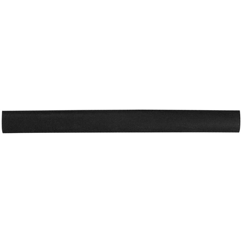 25 manguitos de tubo termorretráctil Ø6.4mm 10cm negro - motoscamaralweb.com
