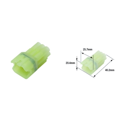 Conector hembra hermético TOURMAX tipo 090 (FRSH) - motoscamaralweb.com