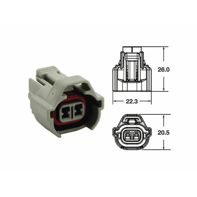 Terminal de cable hembra serie 090 SMTO BIHR tipo original 2 via gris - 5 uds - motoscamaralweb.com Terminal de cable hembra serie 090 SMTO BIHR tipo original 2 via gris - 5 uds - motoscamaralweb.com