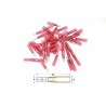 Terminal termosellado impermeable. rojo - motoscamaralweb.com