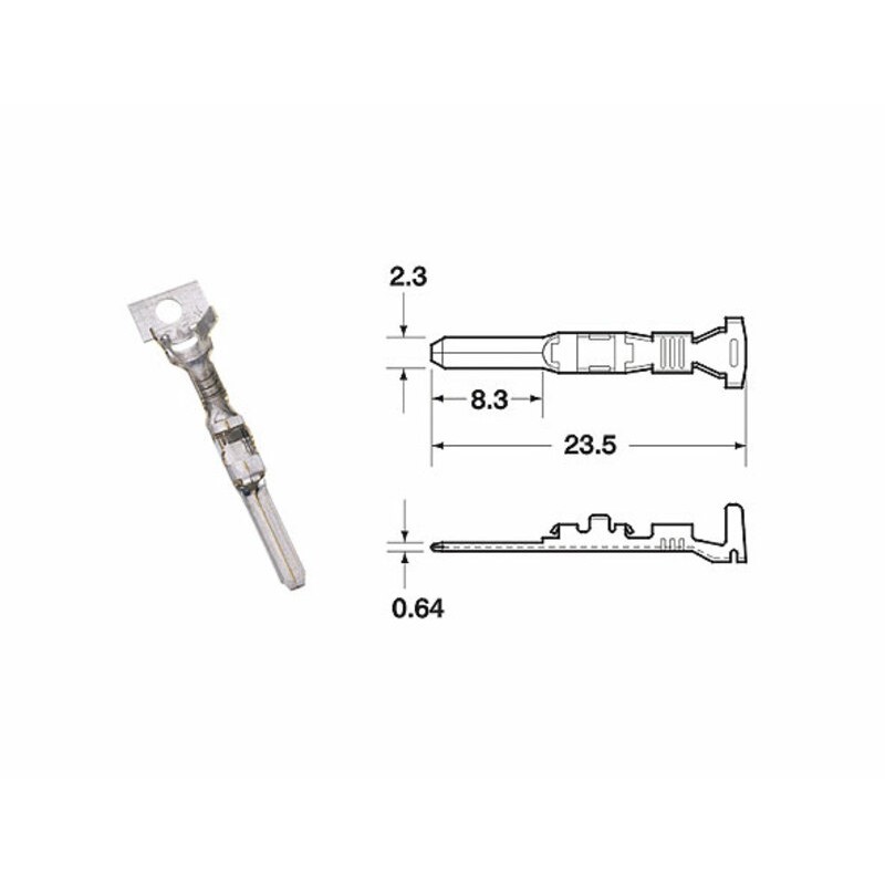 Terminal de cable hembra serie 090 SMTO BIHR Ø0.85mm²/1.25mm² - 50uds - motoscamaralweb.com Terminal de cable hembra serie 090 SMTO BIHR Ø0.85mm²/1.25mm² - 50uds - motoscamaralweb.com