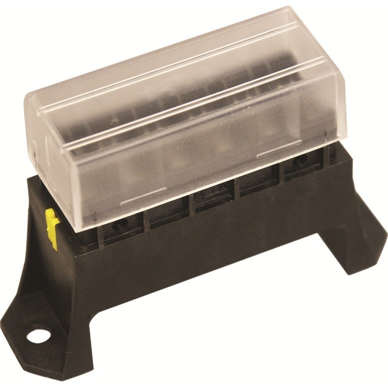 Portafusible Bihr de 6 vías (entrada inferior) - motoscamaralweb.com