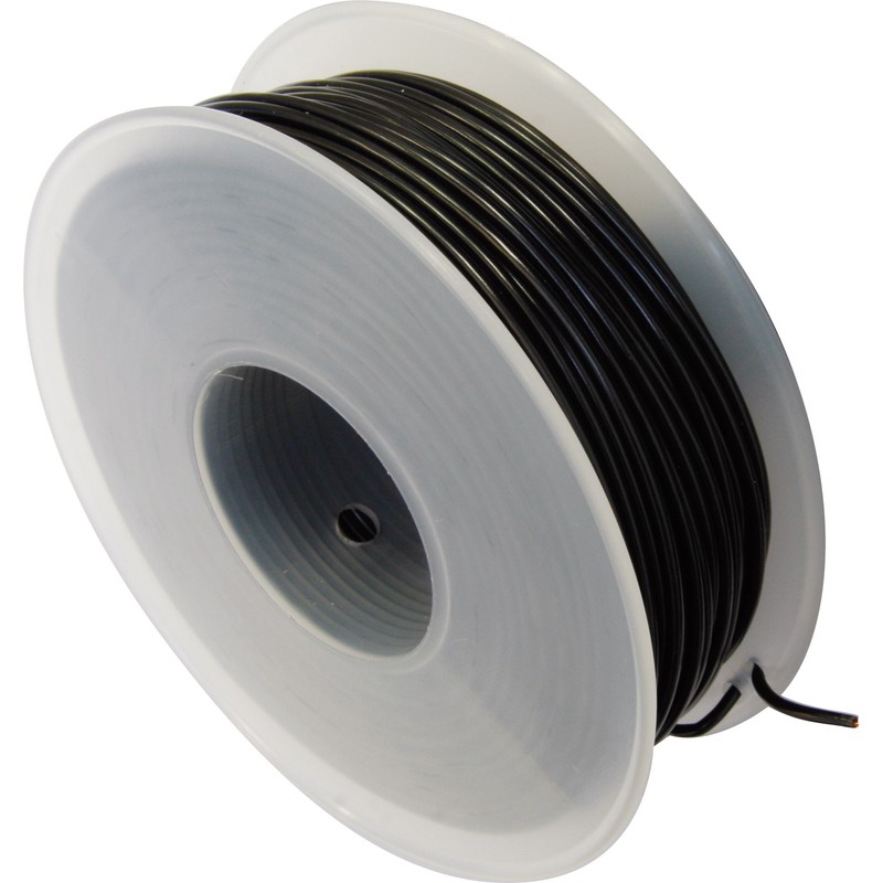 Cable eléctrico BIHR 1mm² - 25m - Negro - motoscamaralweb.com