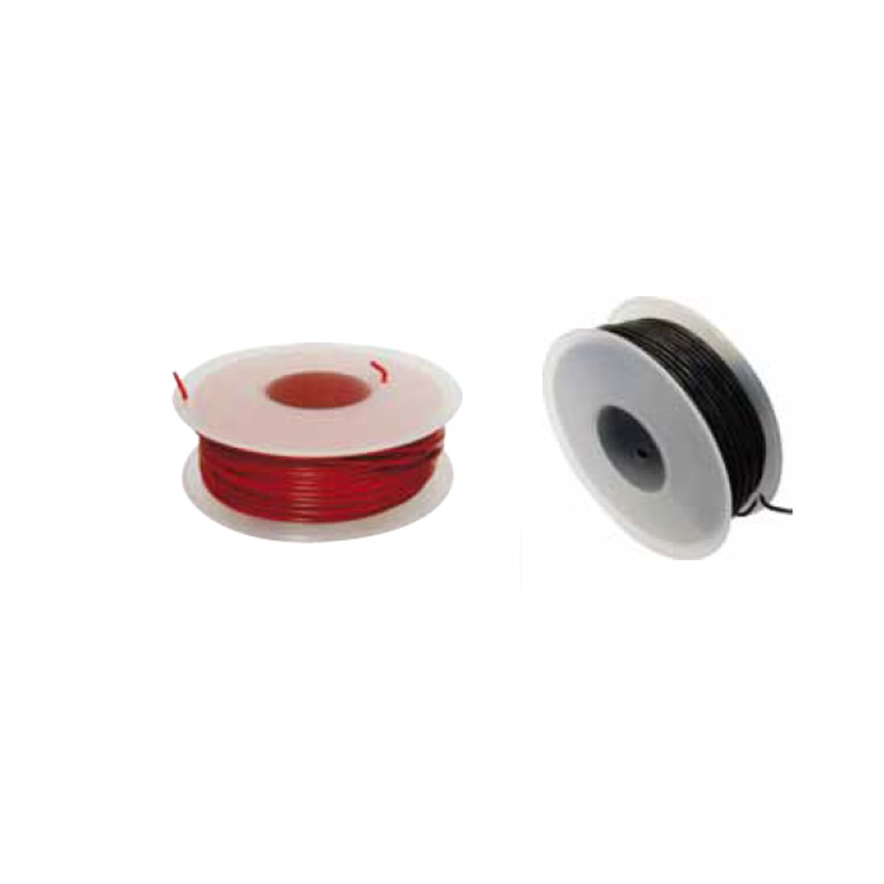 Cable eléctrico BIHR 1mm² - 25m - Gris - motoscamaralweb.com