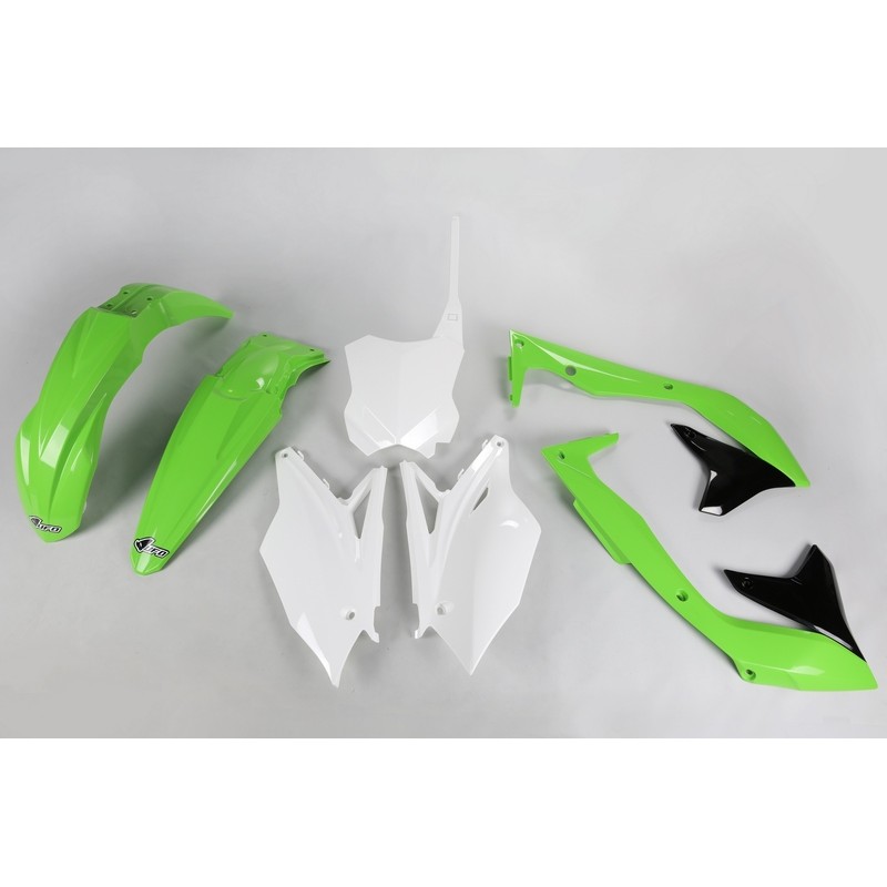 Kit de Plástica UFO Color OEM (2018) Kawasaki KX450F - motoscamaralweb.com Kit de Plástica UFO Color OEM (2018) Kawasaki KX450F - motoscamaralweb.com