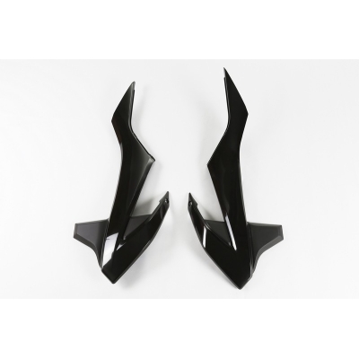 Plásticos laterales de radiador UFO negro KTM SX85 - motoscamaralweb.com