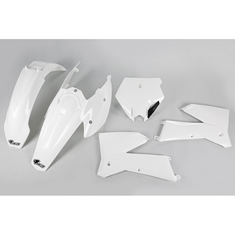 Kit plástica completo UFO KTM blanco KTKIT503-047 - motoscamaralweb.com Kit plástica completo UFO KTM blanco KTKIT503-047 - motoscamaralweb.com