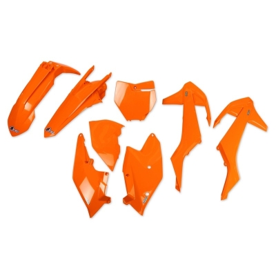 Kit plástica UFO naranja fluor KTM - motoscamaralweb.com