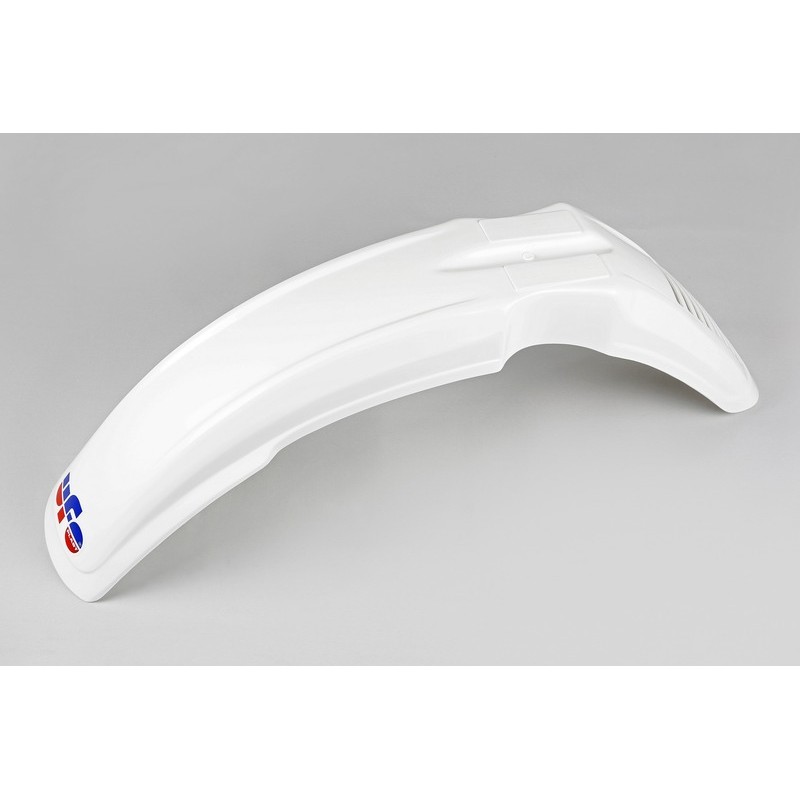 Guardabarros delantero universal UFO cross-enduro (1983-1989) blanco ME08006-W - motoscamaralweb.com Guardabarros delantero universal UFO cross-enduro (1983-1989) blanco ME08006-W - motoscamaralweb.com