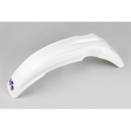 Guardabarros delantero universal UFO cross-enduro (1983-1989) blanco ME08006-W - motoscamaralweb.com