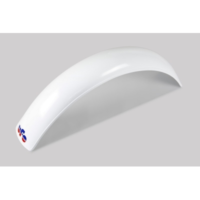 Guardabarros trasero universal UFO cross (1960-1974) blanco ME08020-W - motoscamaralweb.com