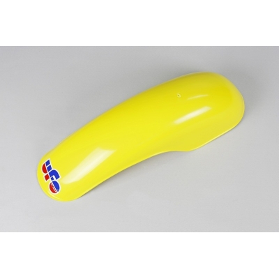 Guardabarros trasero universal UFO cross 50cc-75cc-80cc (1970-1974) amarillo ME08021-D2 - motoscamaralweb.com