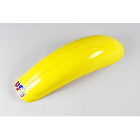 Guardabarros trasero universal UFO cross pequeña 50cc-75cc-80cc (1970-1974) amarillo ME08022-D - motoscamaralweb.com