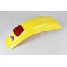 Guardabarros trasero universal UFO enduro con luz 125cc-250cc-500cc (1983-1993) amarillo ME08027-D - motoscamaralweb.com