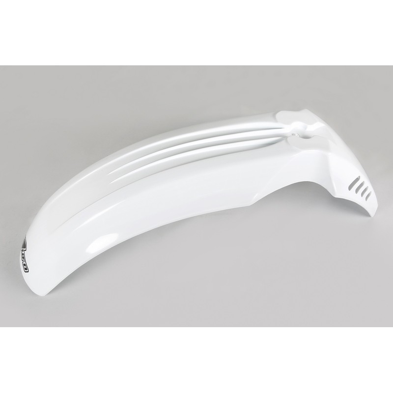 Guardabarros delantero universal UFO 500-600 cross-enduro blanco PA01014-041 - motoscamaralweb.com Guardabarros delantero universal UFO 500-600 cross-enduro blanco PA01014-041 - motoscamaralweb.com