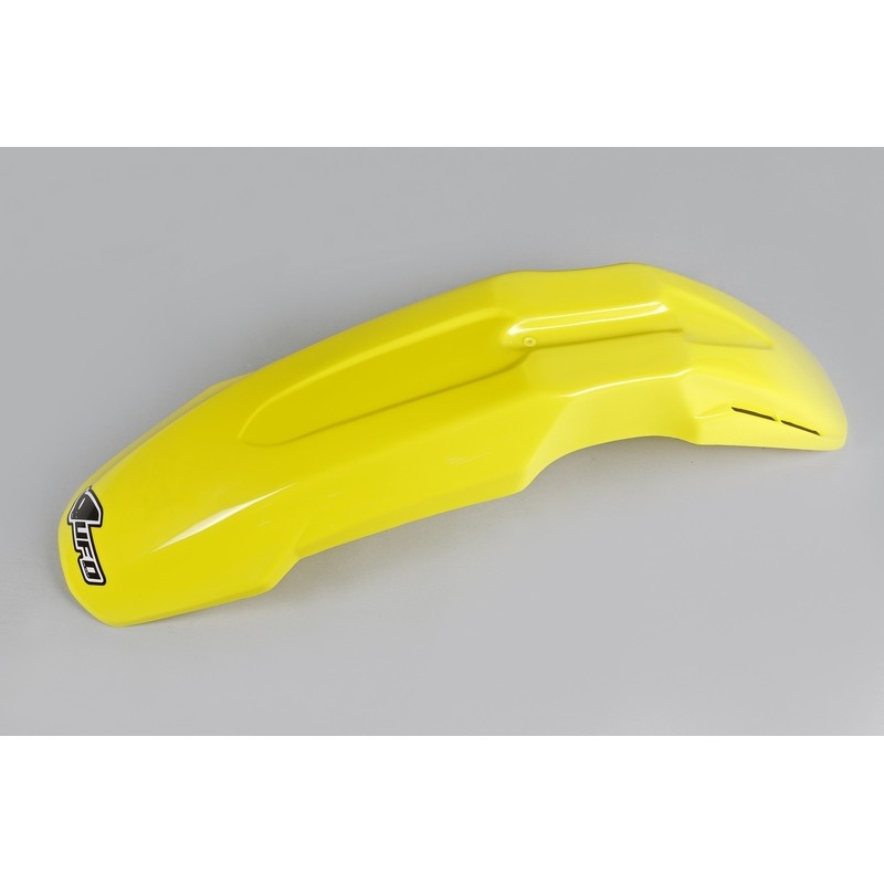 Guardabarros delantero universal supermotard UFO amarillo PA01029-102 - motoscamaralweb.com Guardabarros delantero universal supermotard UFO amarillo PA01029-102 - motoscamaralweb.com