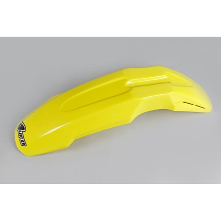 Guardabarros delantero universal supermotard UFO amarillo PA01029-102 - motoscamaralweb.com