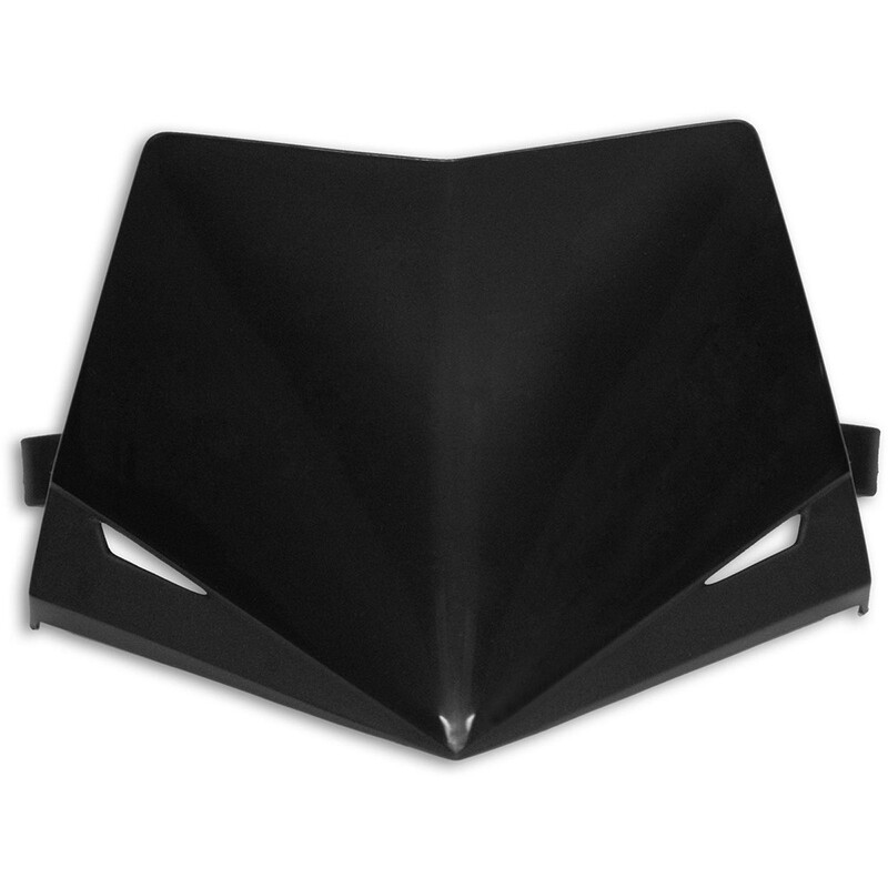Recambio superior careta UFO homologada Stealth negro PF01713-001 - motoscamaralweb.com Recambio superior careta UFO homologada Stealth negro PF01713-001 - motoscamaralweb.com