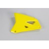 Plásticos laterales de radiador UFO Suzuki amarillo SU03969-102 - motoscamaralweb.com