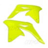 Plásticos laterales de radiador UFO Suzuki amarillo fluor - motoscamaralweb.com