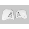 Plásticos laterales de radiador UFO blanco Yamaha YZ125 - motoscamaralweb.com