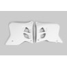 Plásticos laterales de radiador UFO Yamaha blanco YA02856-046 - motoscamaralweb.com